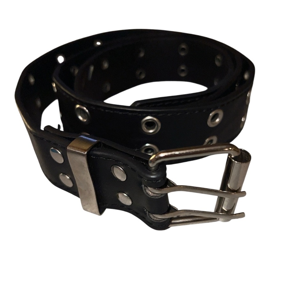 ☠️5/$20☠️WOMENS | BLACK GROMMET BELT